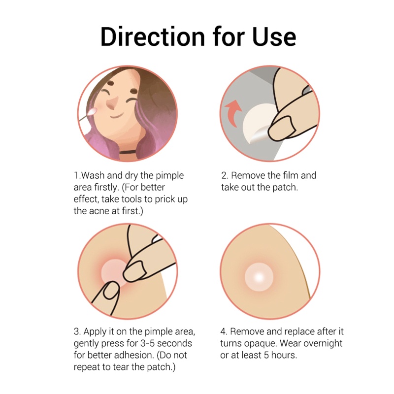 Bộ 22 Miếng Dán Mụn YOUYO Hấp Thụ Mụn Trứng Cá