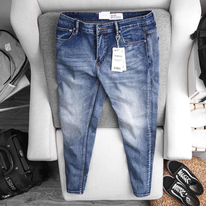 [Size Đại 32-42] Quần Jean nam cao cấp jean co giãn - Form slimfit - Big size -size lớn đến 120kh