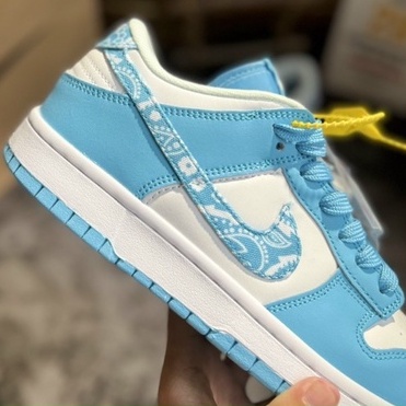 GIÀY SB.DUNK LOW BLUE PAISLEY WHITE SC TRUNG