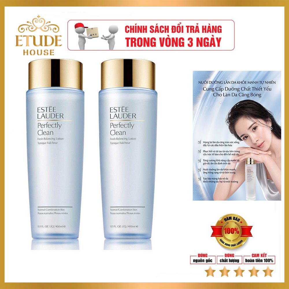 Nước hoa hồng Estee Lauder  400ml cân bằng độ ẩm và hồi sinh làn da, đem đến cảm giác tươi mát