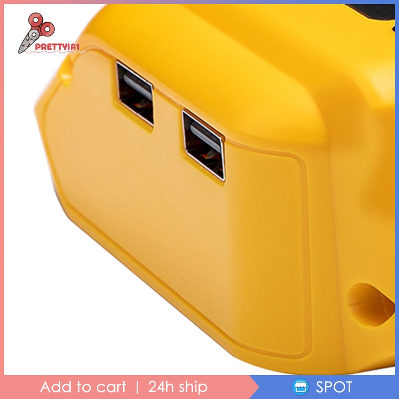 Nguồn Cấp Điện USB Prettyia1 DCB090 20V 12V Cho Điện Thoại Di Động