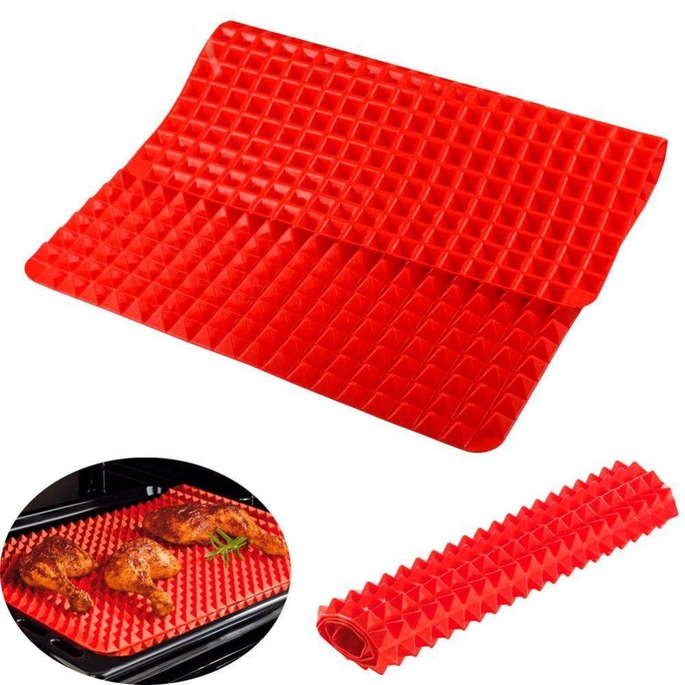 Khay Nướng Bánh Bằng Silicone Chống Dính Hình Kim Tự Tháp