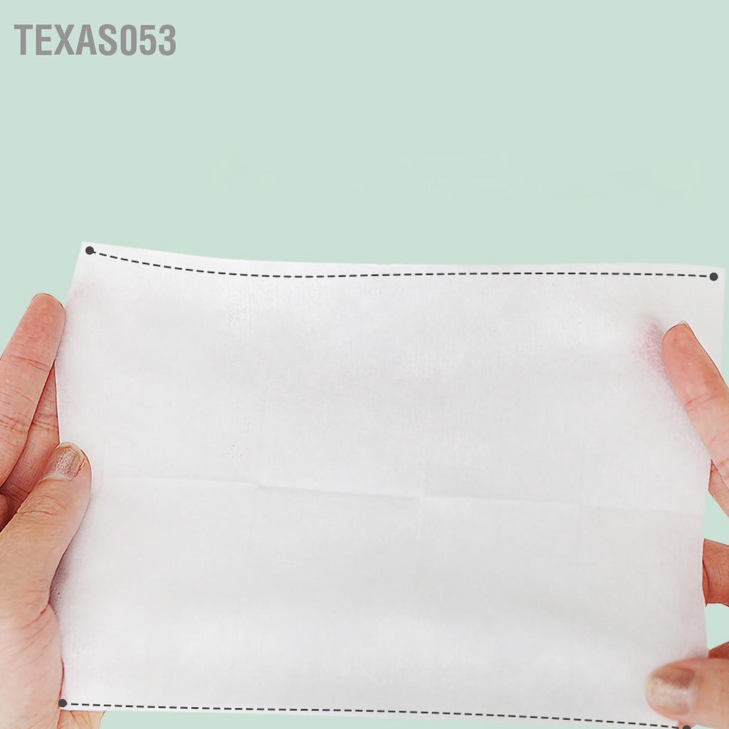 Texas053 Khăn tẩy trang Avocado ướt Dầu dưỡng ẩm dùng một lần Bụi bẩn Làm sạch da mặt lau