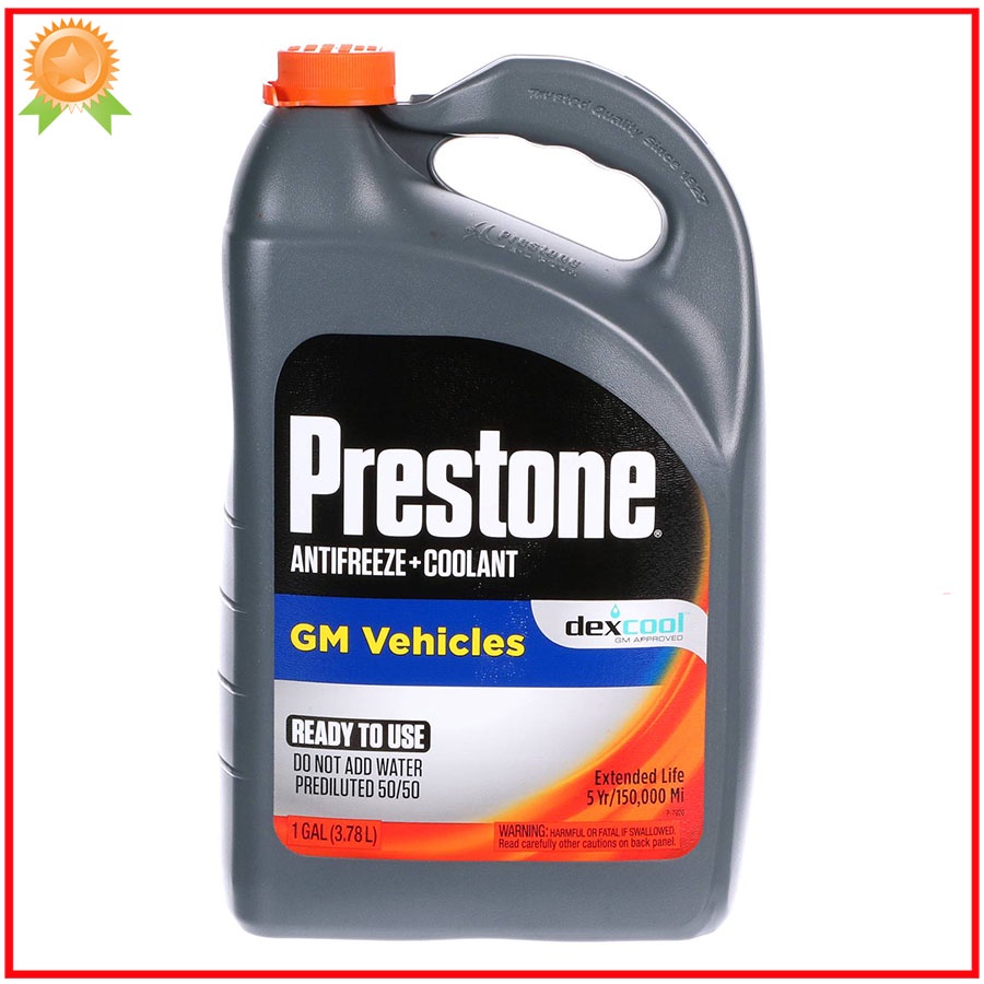 Nước Giải Nhiệt Động Cơ Prestone Dex-Cool 3.78L (Đỏ)