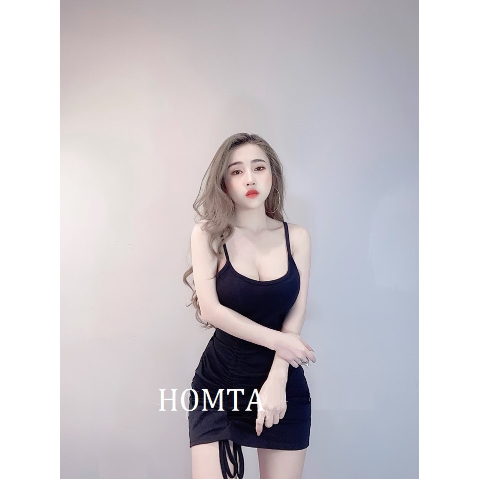 Đầm Body Hai Dây Rút | BigBuy360 - bigbuy360.vn