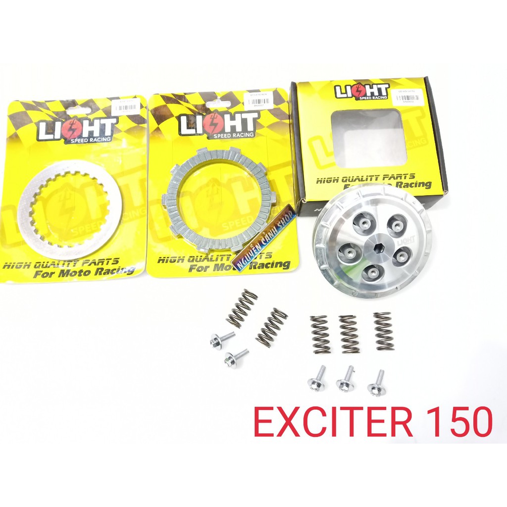 nồi 5 lò xo xe exciter 150 light full lá sắt bố lò xo