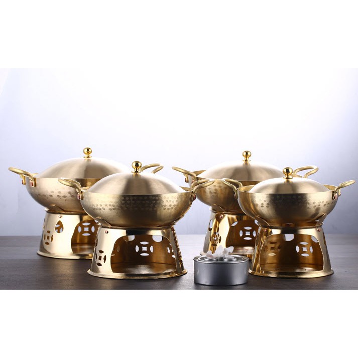 Nồi lẩu đồng sâu lòng dùng cồn Xiangfu XF011