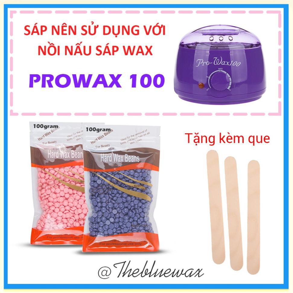 SÁP WAX LÔNG NÓNG DẠNG HẠT WAX HARD BEAN TÚI 100Gram CHO NỒI NẤU WAX CHUYÊN DỤNG ( Bin Store 24h )