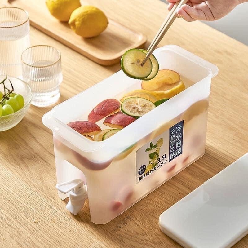Bình nước 3,5lit có vòi để tủ tiện lợi