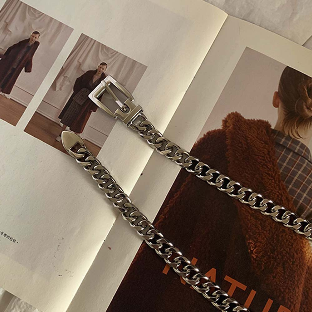 Thắt lưng bằng hợp kim dáng dài nhiều màu sắc tùy chọn phong cách âu mỹ quyến rũ cho nữ