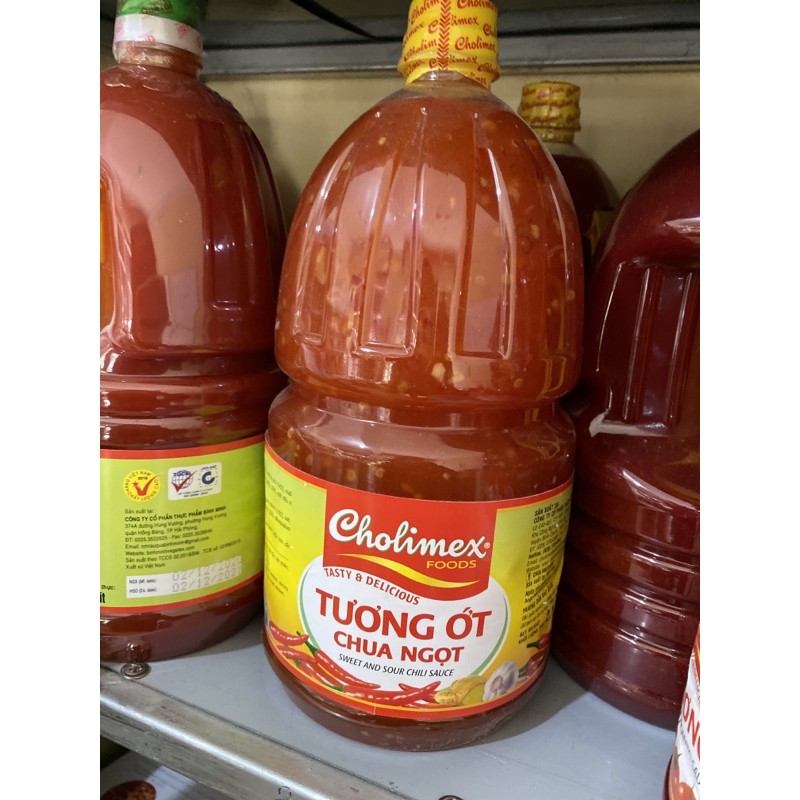 tương ớt chua ngọt/ tương cà chua/ tương ơt cholimex 2l