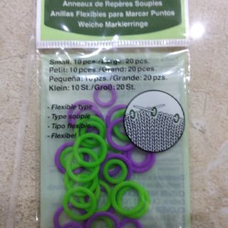 Ghim đánh dấu đan móc clover