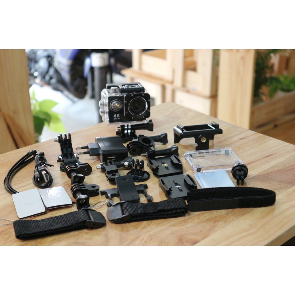 Camera Hành Trình 4k Ultra HD Chống Nước Kèm ComBo 18 món Phụ Kiện | BigBuy360 - bigbuy360.vn
