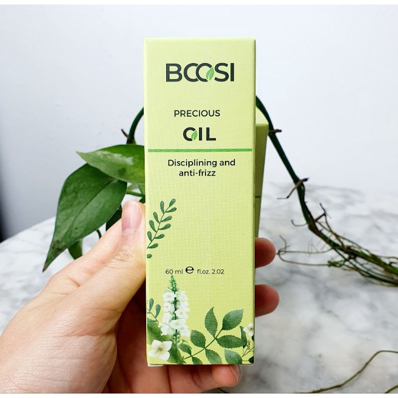 Tinh dầu dưỡng tóc thiên nhiên siêu mượt Bcosi precious oil 60ml hàng chính hãng