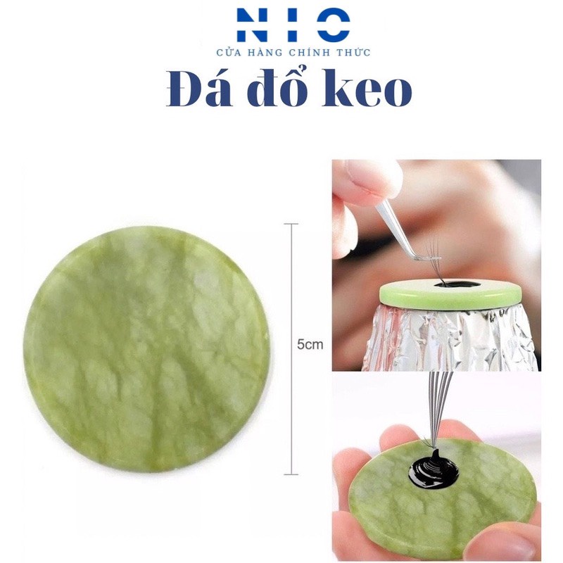 đá đựng keo nối mi