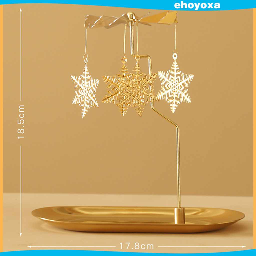 Đế nến xoay trang trí không gian tiệc cưới và bàn ăn | BigBuy360 - bigbuy360.vn