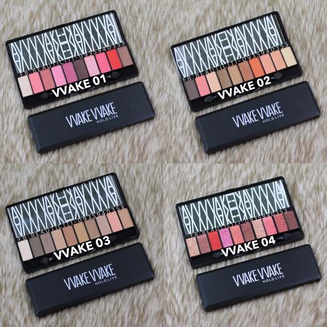 BẢNG PHẤN NHŨ LÌ VVAKE VVAKE HOLD LIVE CINNO WODWOD 10 Ô MÀU MẮT | BigBuy360 - bigbuy360.vn