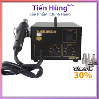 Máy khò Quick 850a công suất 270W tự động ngắt khi nhiệt giảm dưới 100 ℃ máy khò từ chỉnh nhiệt