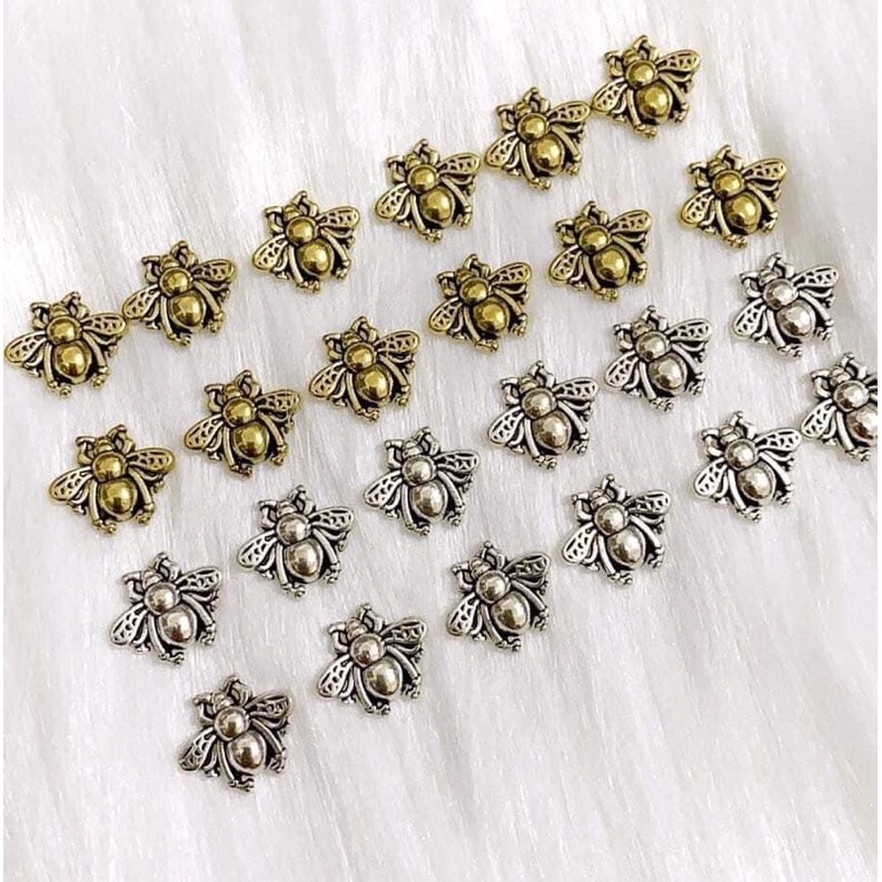 Charm con ong gắn móng (Set 10c)