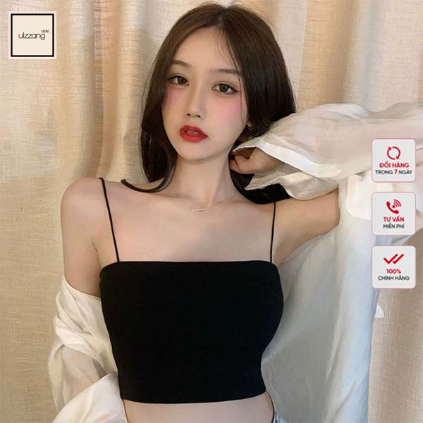 Áo Hai Dây Sợi Bún Nhiều Màu Cotton Freesize 40-55KG