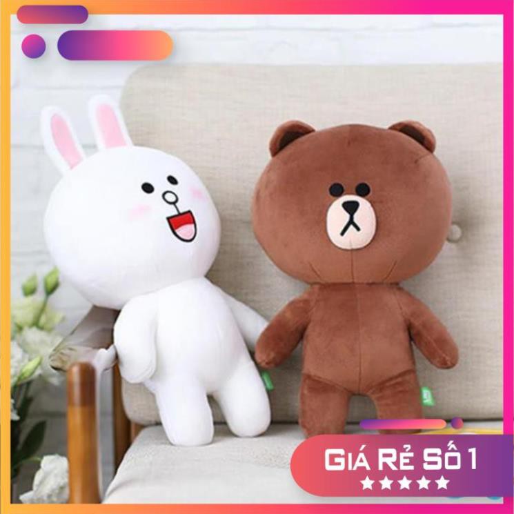 [Hàng xịn] [RẺ VÔ ĐỊCH] Gấu Bông Brown or Gấu Bông thỏ cony size 40cm HÀNG CAO CẤP