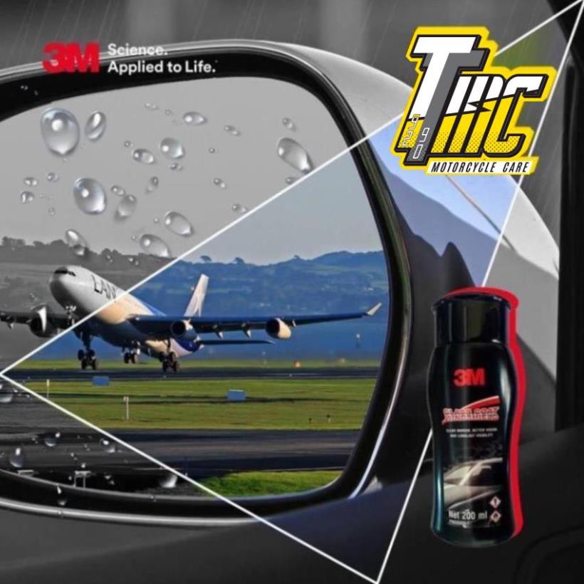 Chai phủ nano chống bám nước trên gương kính xe ô tô 3M GLASS COAT WINDSHIELD 08889 LT | BigBuy360 - bigbuy360.vn
