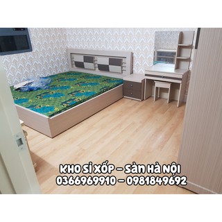[HN] Combo 35 tấm = 5m2 Sàn nhựa vân gỗ tự dính