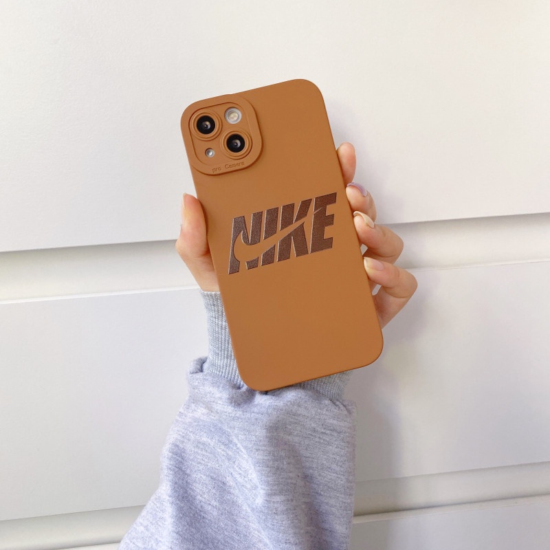 Ốp điện thoại silicone in hình logo Nike thích hợp cho iPhone 13 Pro MAX 12 Pro MAX 11 Pro MAX 7 8 Plus X XS MAX