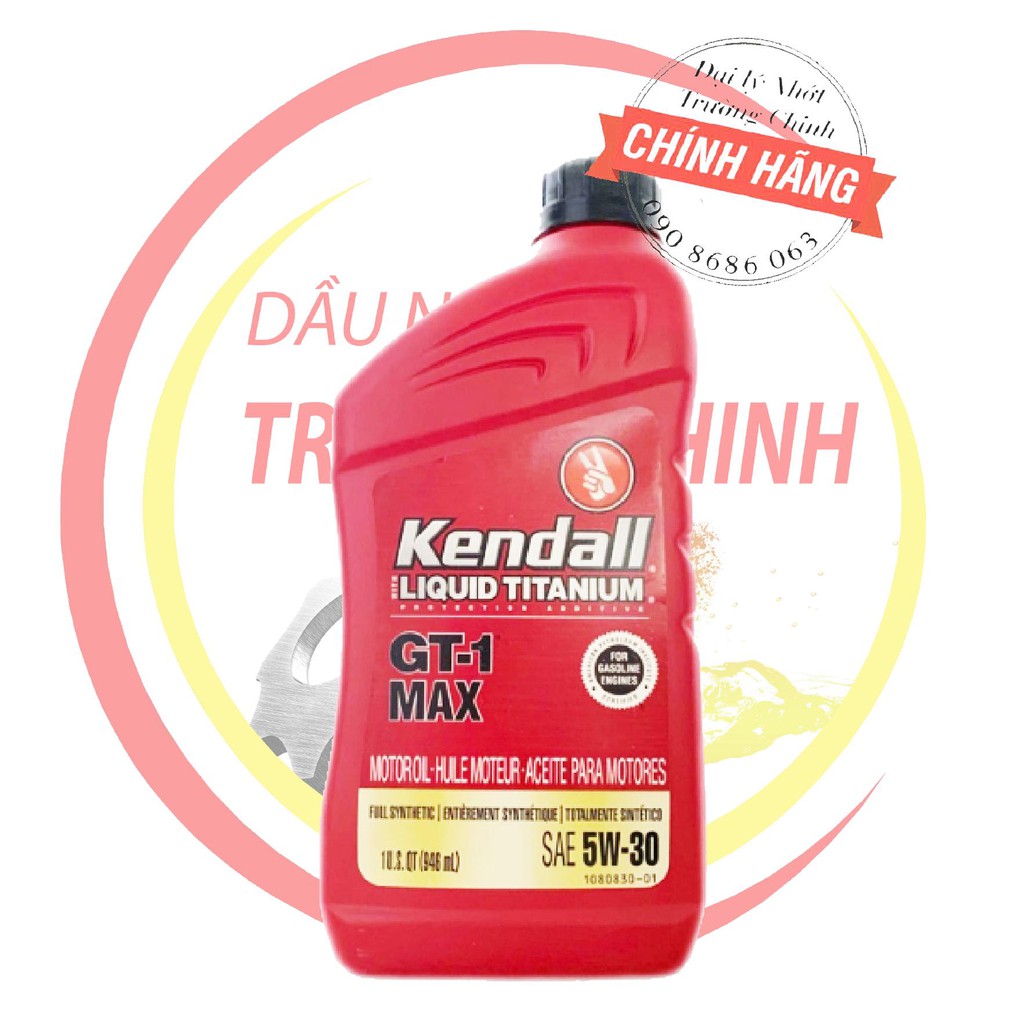 Nhớt Kendall GT-1Max 5W30 SN+ dành cho xe tay ga