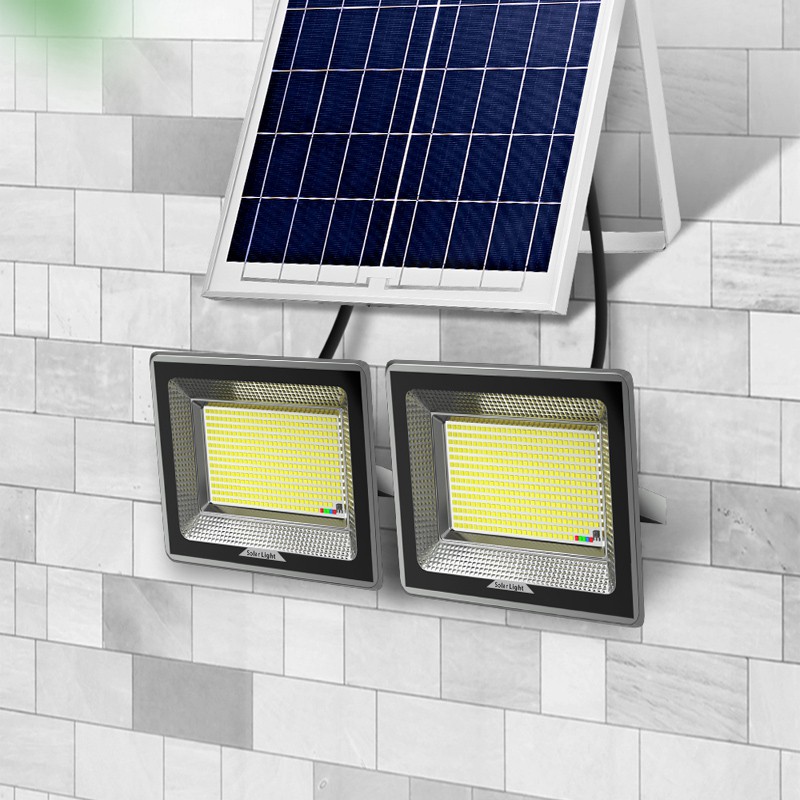 Đèn Năng Lượng Mặt Trời, Đèn Led Ngoài Trời Chống Nước Kèm Điều Khiển Tiện Dụng