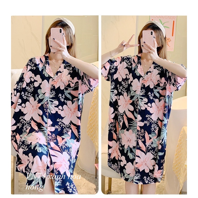 VÁY LANH SĂN Hàng Giao Luôn MẶC NHÀ ĐẦM MẶC NHÀ VN74