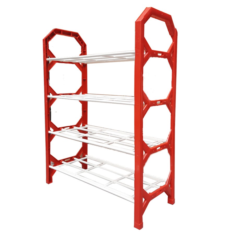 Giá để giày 4 tầng đa năng, giầy dép, kệ để đồ, kệ sách