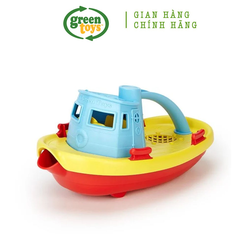 Đồ chơi tàu thuỷ kéo Green Toys - Xanh dương