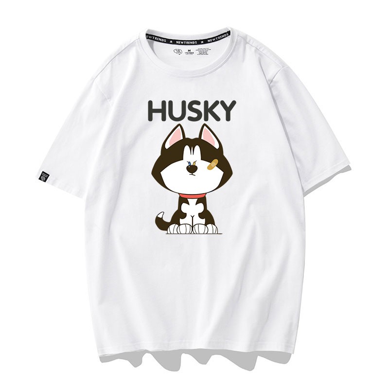 Áo Thun Husky Băng Cá Nhân Unisex Nam Nữ