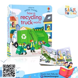 Khám phá bên trong xe đổ rác có gì? peep inside how a recycling truck works