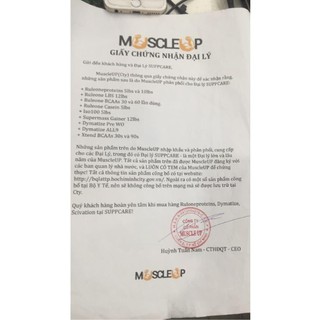 Sữa Tăng cân Nhanh Dymatize SUPER MASS GAINER 6 Lbs ( 2.7 kg) - Authentic 100%