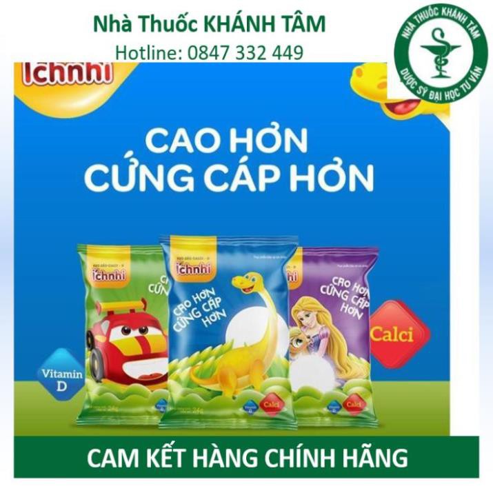 ! Kẹo dẻo Ích Nhi (Canxi - D/ Calci, Canci, tăng sức đề kháng) ! !