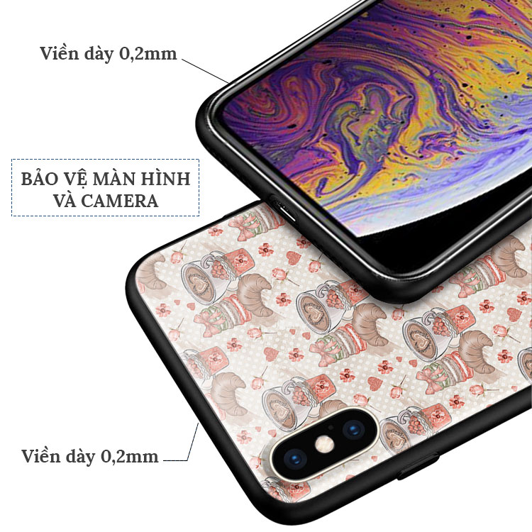 Ốp Lưng Tinhte Họa Tiết Cốc Cà Phê 7/7Plus/8/8Plus/X/Xs/Xs Max/11/11 Promax/12 /12 Pro Max Lpc03010564