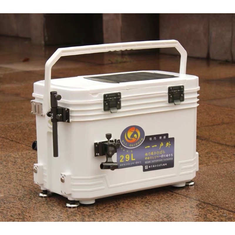 Thùng câu đài 29L+ pas inox