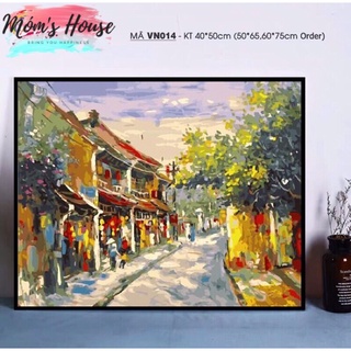 TRANH TÔ MÀU SỐ HÓA MẪU PHONG CẢNH VIỆT NAM