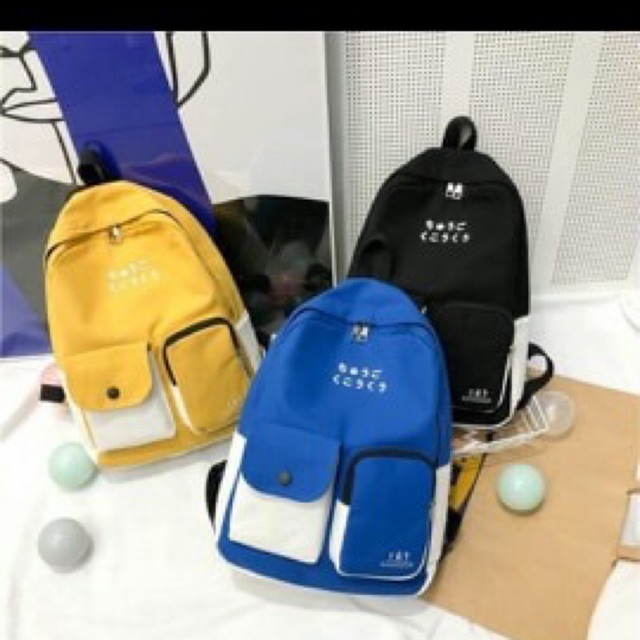 Balo Hộp , Balo Thời Trang