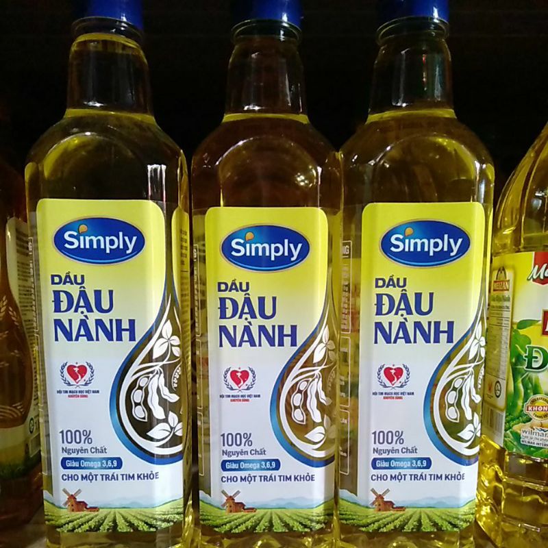 Dầu đậu nành Simply 1lít