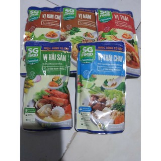 (Mẫu mới) Nước dùng lẩu cô đặc vị lẩu hải sản, vị thái chay,lẩu cô đặc ( date mới)