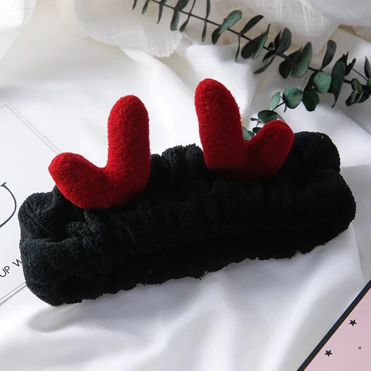 Băng Đô Cài Tóc Hình Sừng Tuần Lộc Đáng Yêu Cho Nữ