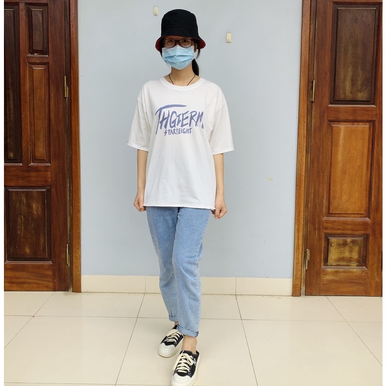 Áo thun tay lỡ nam nữ tay lỡ, áo phông form rộng unisex chất co dãn 4 chiều mềm mịn ATL832