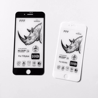 Miếng Dán Kính Cường Lực Tê Giác Full Màn Hình 10D Iphone