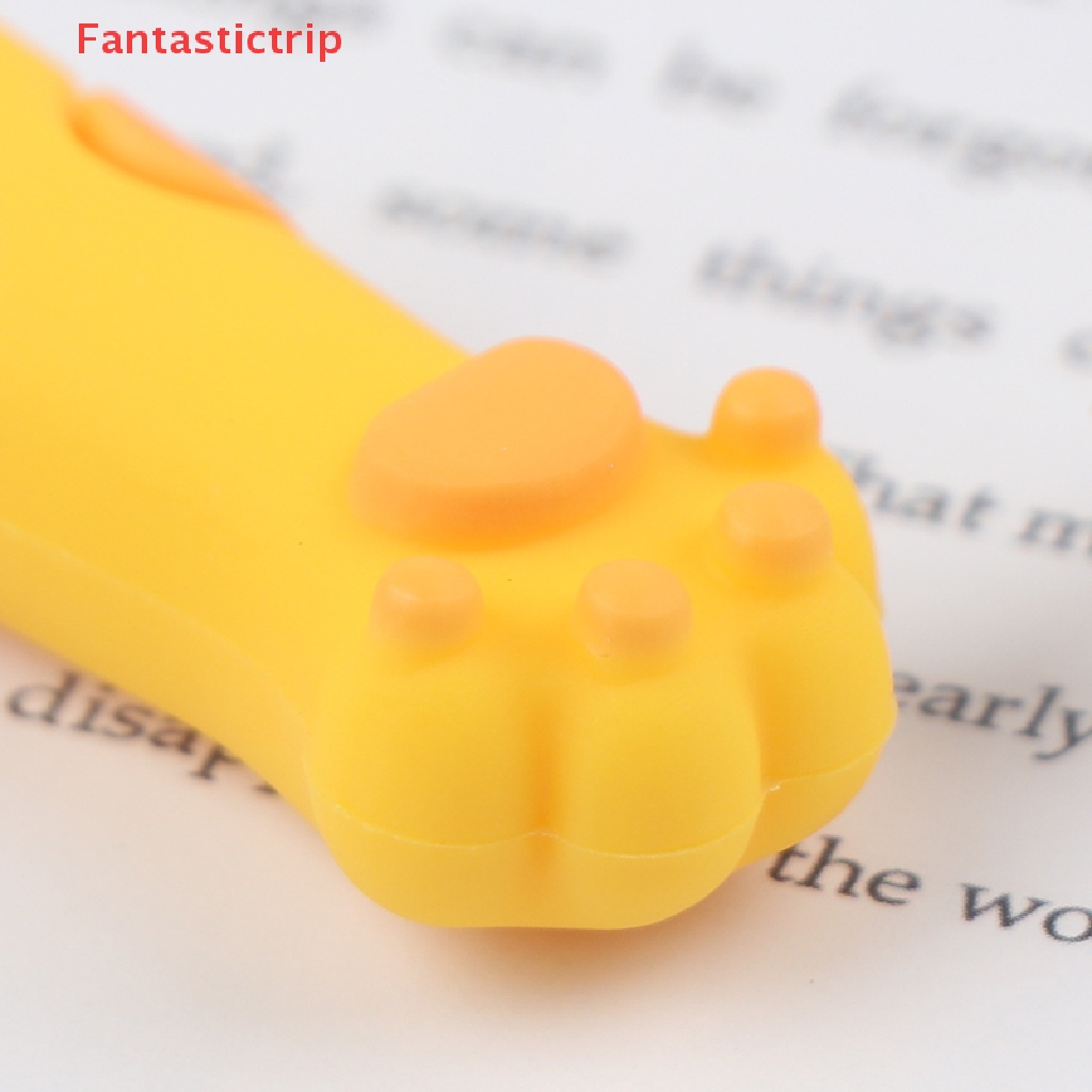 [Fantastictrip] Kềm Cắt Móng Tay Bằng Silicon Dễ Thương Tẩy Tế Bào Chết Kèm Mũ Nhíp Mới