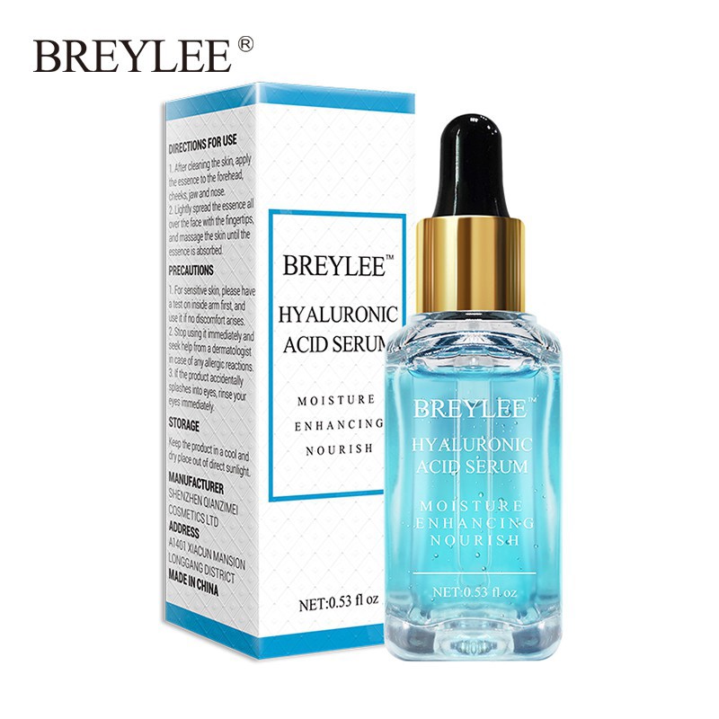 Serum Breylee 17ml Chứa Axit Hyaluronic Dưỡng Ẩm Làm Trắng Và Tái Tạo Da