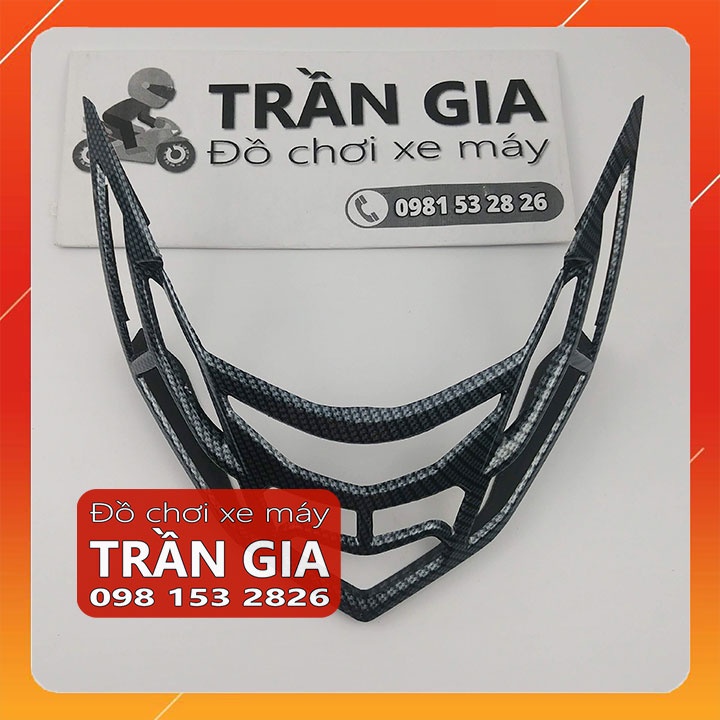 Ốp đèn sau xe AB năm 2022-2023 airblade 125 160 cc viền đèn hậu chụp lái inox cacbon air blade 160cc -phụ kiện trang trí