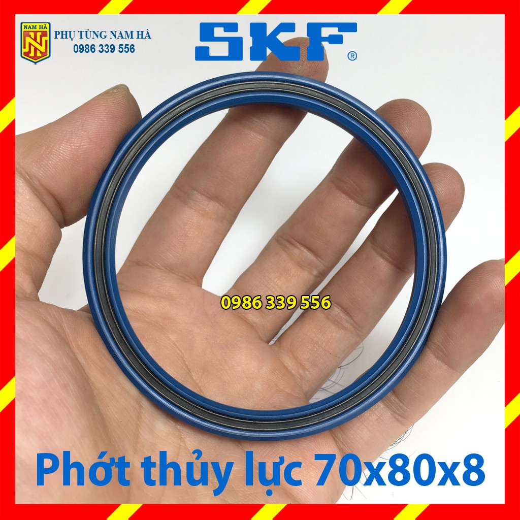 Phớt phốt thủy lực SKF IDI 70x80x8 phớt ty cần Hydraulic seal